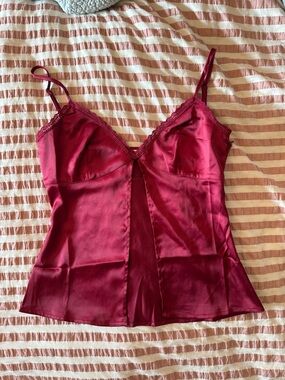 Princess Polly red satin top